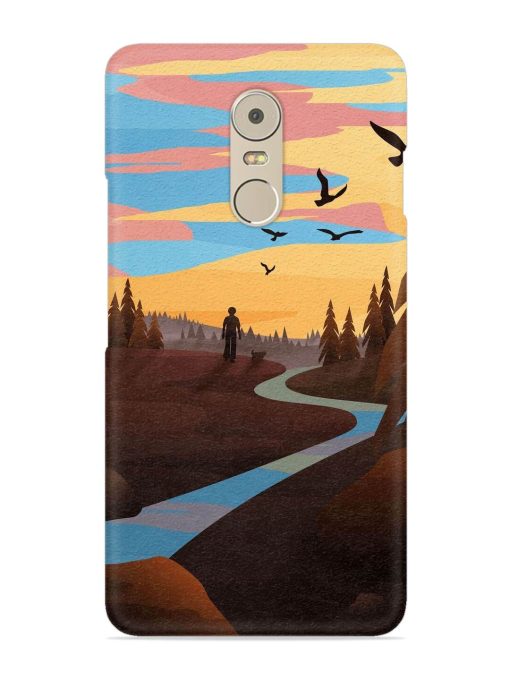 Natural Landscape Art Snap Case for Lenovo K6 Note Zapvi