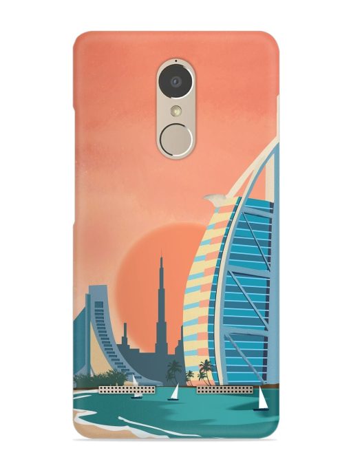 Dubai Architectural Scenery Snap Case for Lenovo K6 Power Zapvi