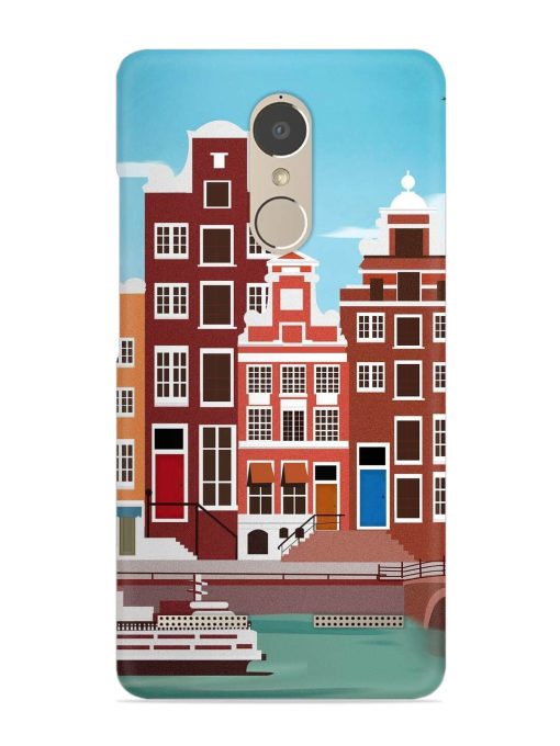 Scenery Architecture Amsterdam Landscape Snap Case for Lenovo K6 Power Zapvi