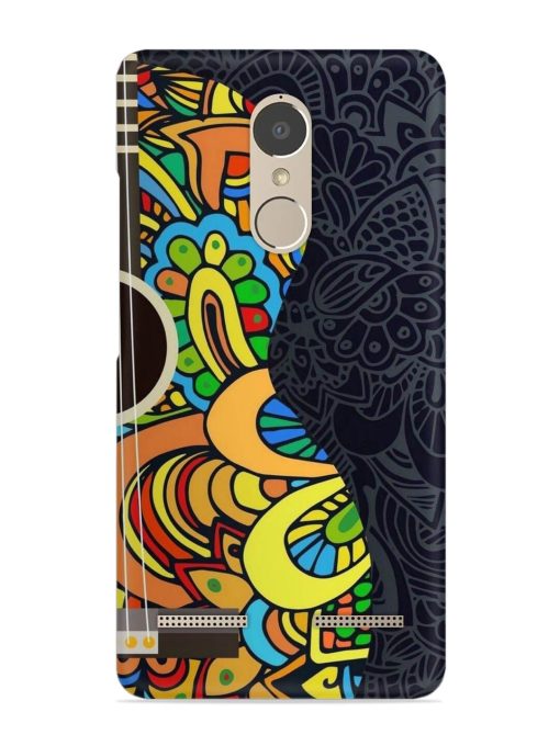 Guitar Vector Art Snap Case for Lenovo K6 Power Zapvi