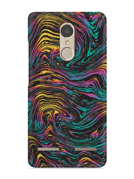 Abstract Liquid Colors Snap Case for Lenovo K6 Power Zapvi