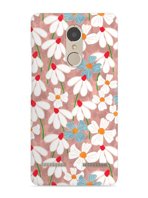 Abstract Petal Flowers Snap Case for Lenovo K6 Power Zapvi