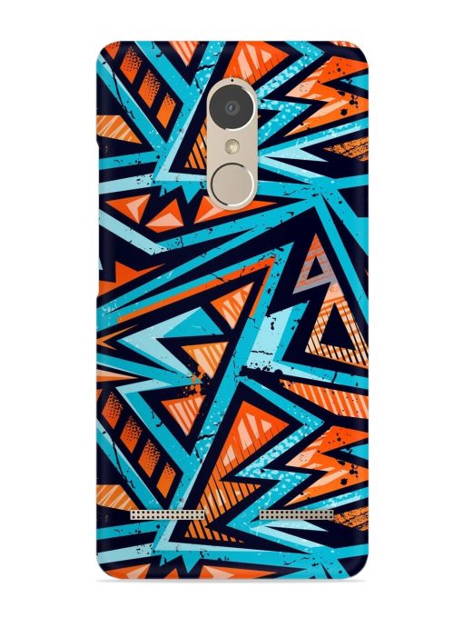 Abstract Seamless Grunge Snap Case for Lenovo K6 Power