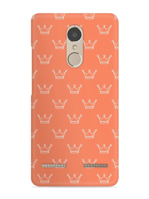 Hand Drawn Crown Snap Case for Lenovo K6 Power Zapvi