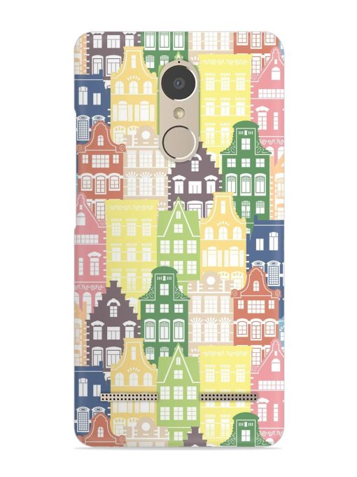 Seamless Shapes Pattern Snap Case for Lenovo K6 Power