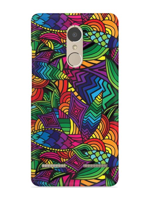 Abstract Multicolor Seamless Snap Case for Lenovo K6 Power Zapvi