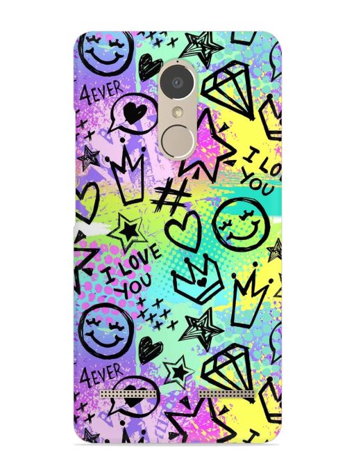 Bright Seamless Pattern Snap Case for Lenovo K6 Power Zapvi