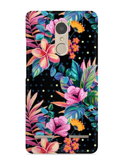 Seamless Floral Pattern Snap Case for Lenovo K6 Power Zapvi