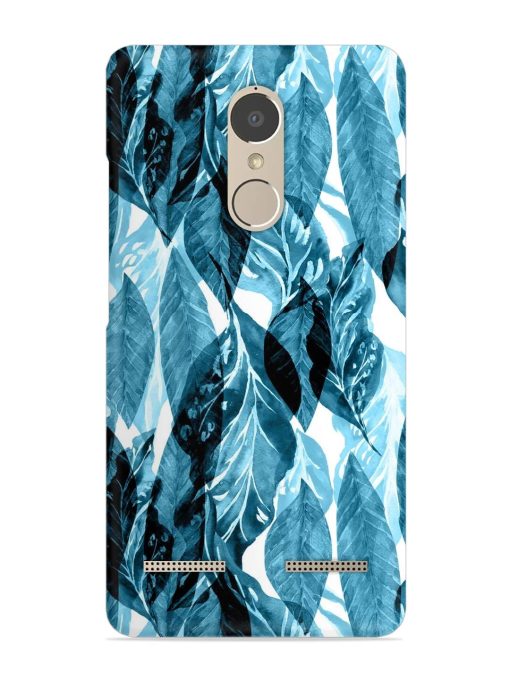 Leaves Pattern Jungle Snap Case for Lenovo K6 Power Zapvi