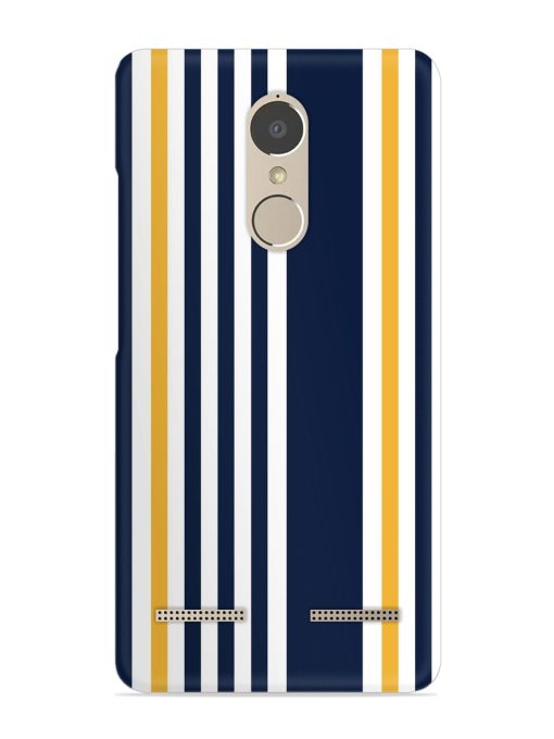 Seamless Stripe Pattern Snap Case for Lenovo K6 Power