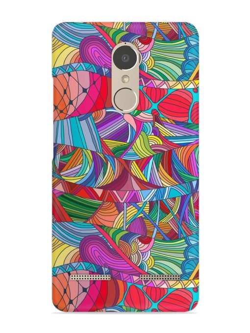 Seamless Patterns Hand Drawn Snap Case for Lenovo K6 Power