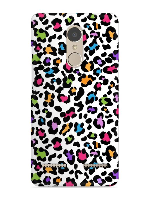 Seamless Leopard Pattern Snap Case for Lenovo K6 Power Zapvi