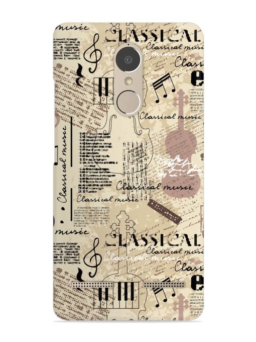 Classical Music Lpattern Snap Case for Lenovo K6 Power