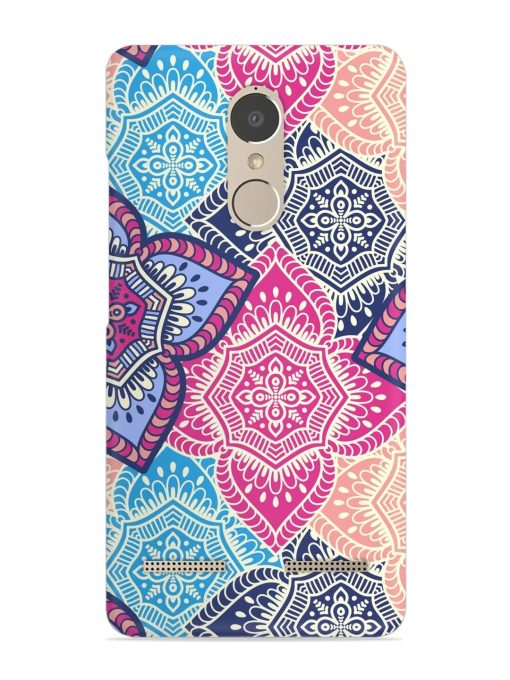 Ethnic Floral Seamless Snap Case for Lenovo K6 Power Zapvi