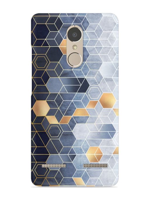 Geometric Abstraction Hexagons Snap Case for Lenovo K6 Power Zapvi