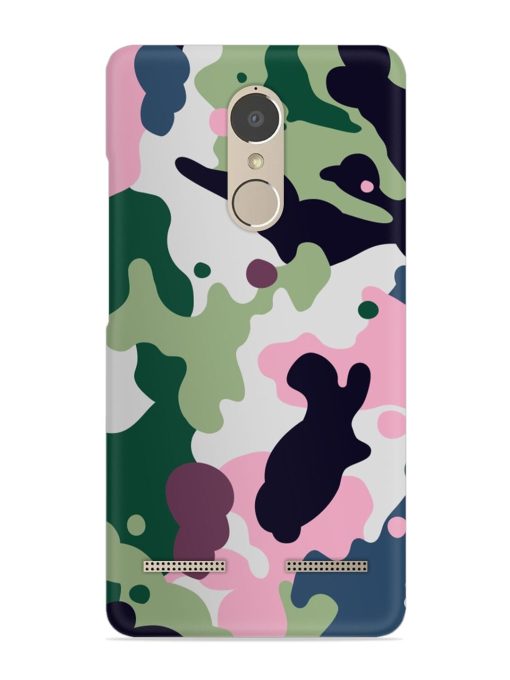 Seamless Funky Camouflage Snap Case for Lenovo K6 Power