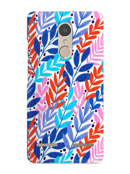 Bright Floral Tropical Snap Case for Lenovo K6 Power Zapvi