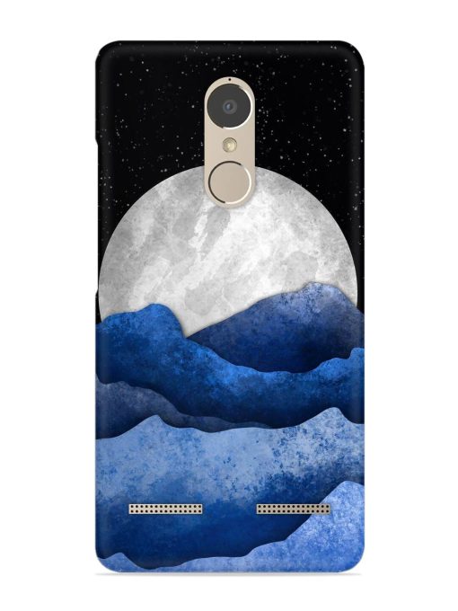 Full Moon Mountain Vector Snap Case for Lenovo K6 Power Zapvi