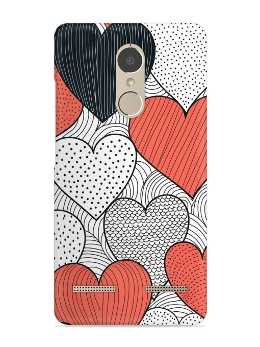 Girly Heart Seamless Snap Case for Lenovo K6 Power