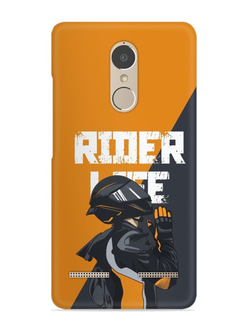 Rider Life Snap Case for Lenovo K6 Power