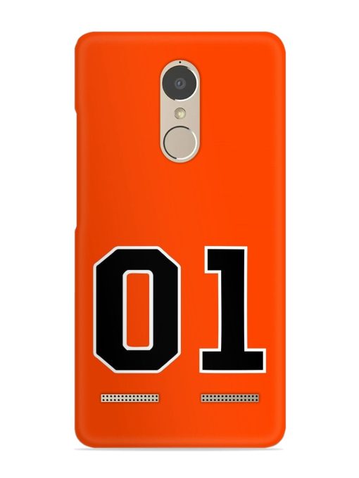 01 Number Snap Case for Lenovo K6 Power Zapvi