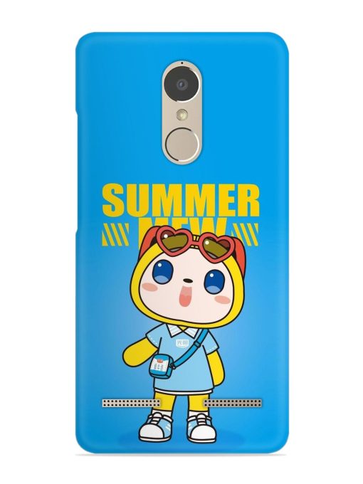 Summer Mew Cartoon Snap Case for Lenovo K6 Power