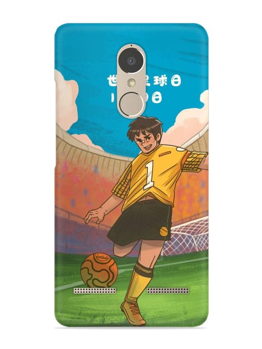 Soccer Kick Snap Case for Lenovo K6 Power Zapvi