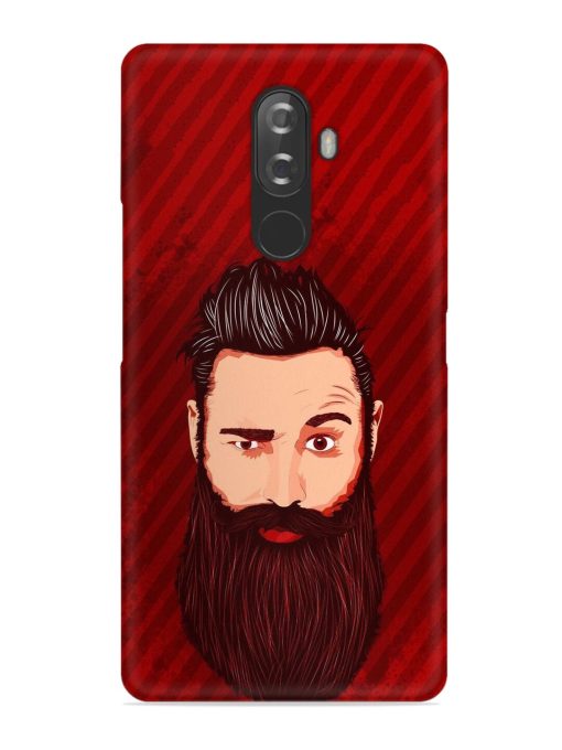 Beardo Man Snap Case for Lenovo K8 Note Zapvi