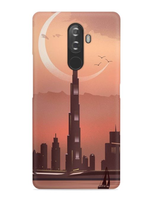 Landmark Burj Khalifa Snap Case for Lenovo K8 Note Zapvi