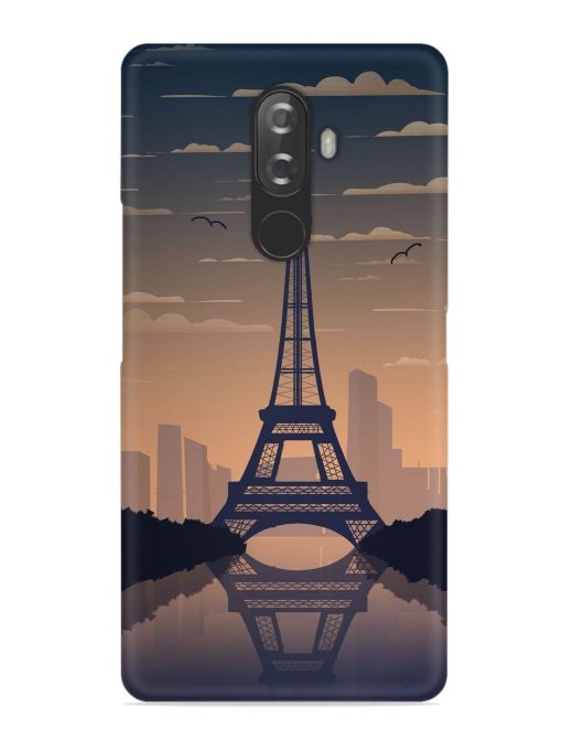 France Paris Eiffel Tower Gradient Snap Case for Lenovo K8 Note Zapvi