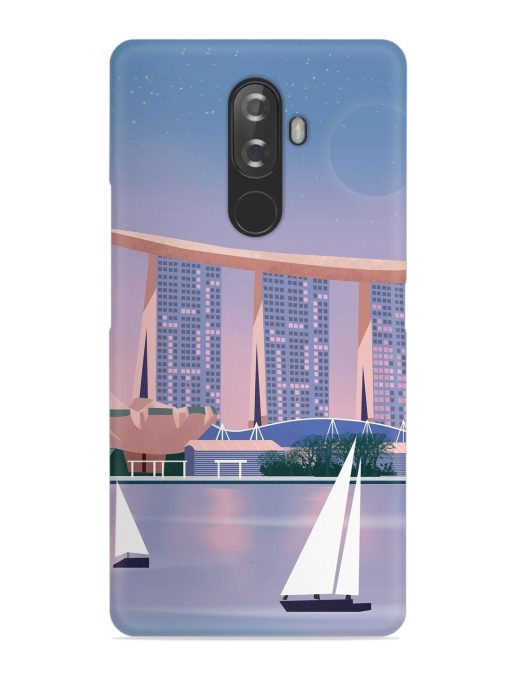 Singapore Scenery Architecture Snap Case for Lenovo K8 Note Zapvi