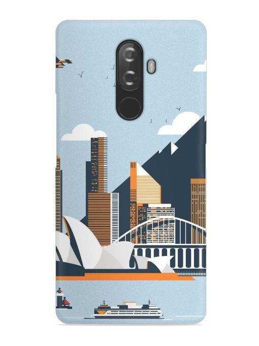 Sydney Opera Landscape Snap Case for Lenovo K8 Note Zapvi