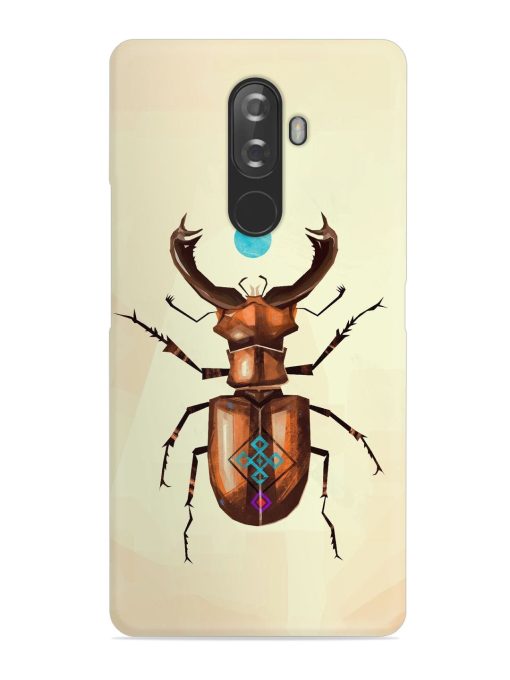 Stag Beetle Vector Snap Case for Lenovo K8 Note