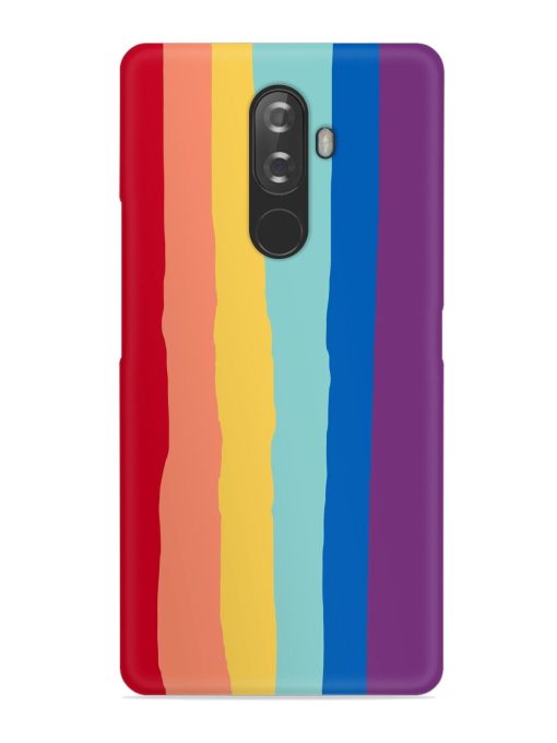 Rainbow Genuine Liquid Snap Case for Lenovo K8 Note