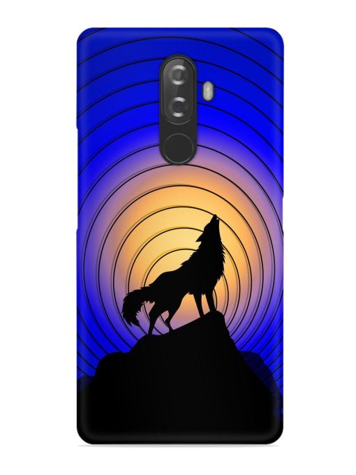 Fox Roaring Design Snap Case for Lenovo K8 Note