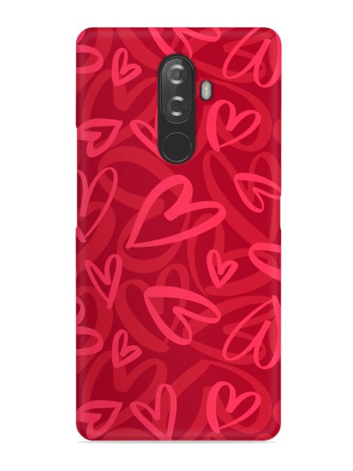 Seamless Romantic Pattern Snap Case for Lenovo K8 Note Zapvi