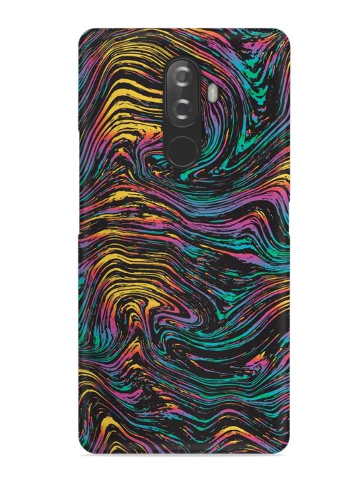 Abstract Liquid Colors Snap Case for Lenovo K8 Note Zapvi