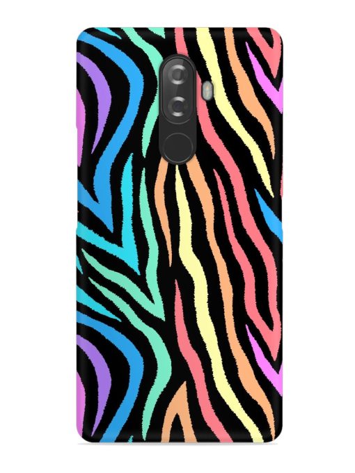 Colorful Abstract Zebra Snap Case for Lenovo K8 Note Zapvi