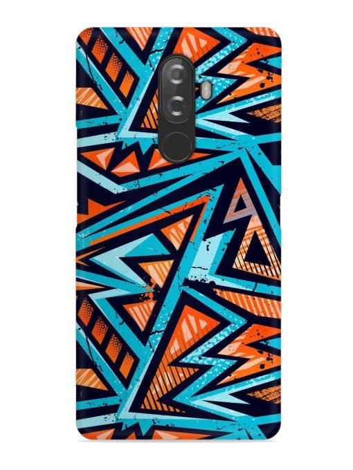 Abstract Seamless Grunge Snap Case for Lenovo K8 Note