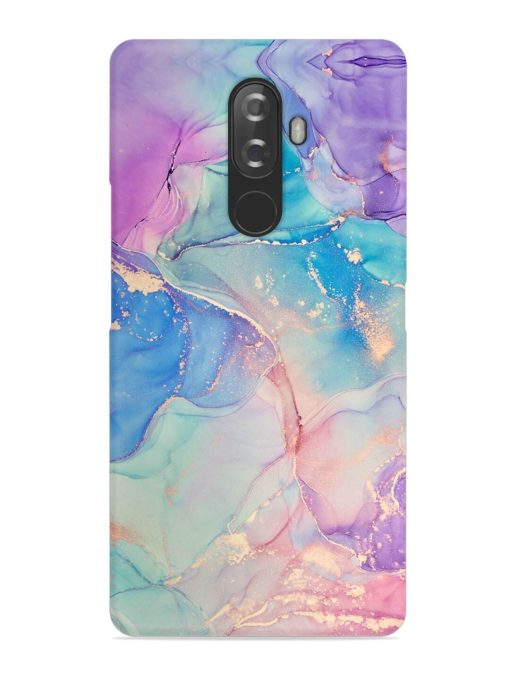 Alcohol Ink Colors Snap Case for Lenovo K8 Note