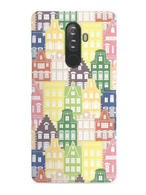 Seamless Shapes Pattern Snap Case for Lenovo K8 Note Zapvi