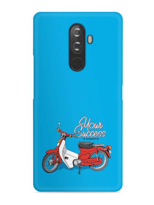 Motorcycles Image Vector Snap Case for Lenovo K8 Note