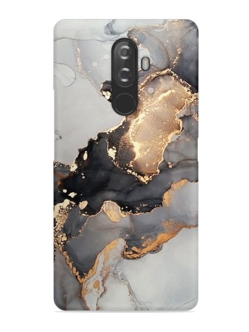 Luxury Abstract Fluid Snap Case for Lenovo K8 Note