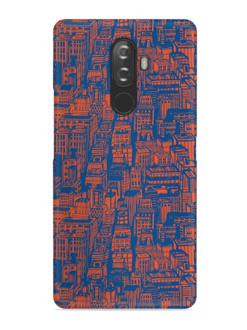 Hand Drawn Seamless Snap Case for Lenovo K8 Note Zapvi