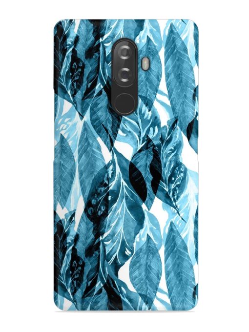 Leaves Pattern Jungle Snap Case for Lenovo K8 Note Zapvi