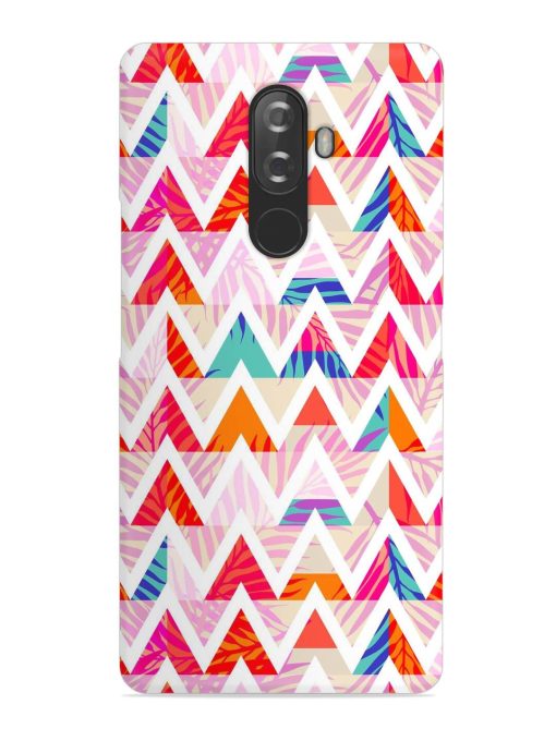 Abstract Triangle Background Snap Case for Lenovo K8 Note Zapvi