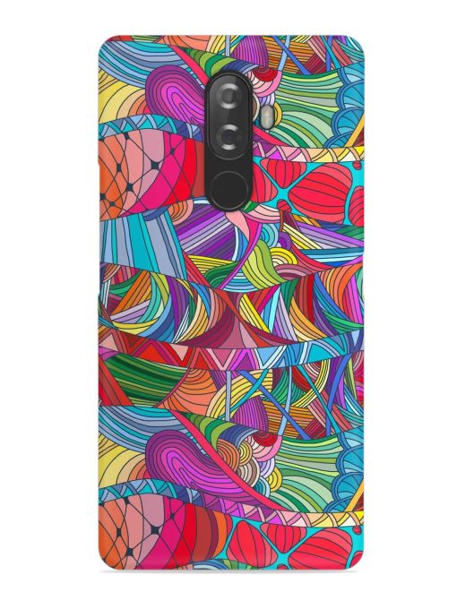 Seamless Patterns Hand Drawn Snap Case for Lenovo K8 Note