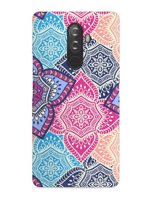 Ethnic Floral Seamless Snap Case for Lenovo K8 Note