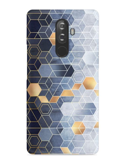 Geometric Abstraction Hexagons Snap Case for Lenovo K8 Note