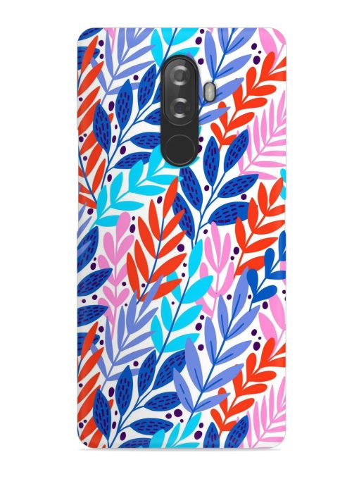 Bright Floral Tropical Snap Case for Lenovo K8 Note Zapvi